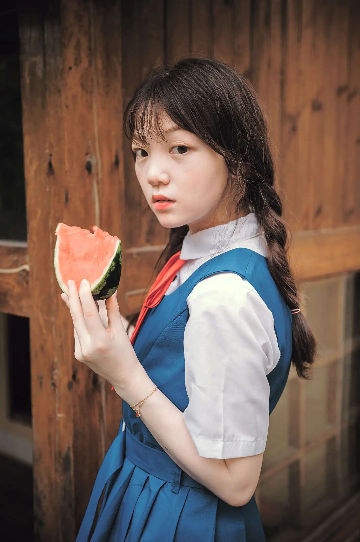 [YITUYU] 2022.08.28 Vol.1815 – Summer with watermelon Nai Xiaobai is a goldfish#[29P]-16